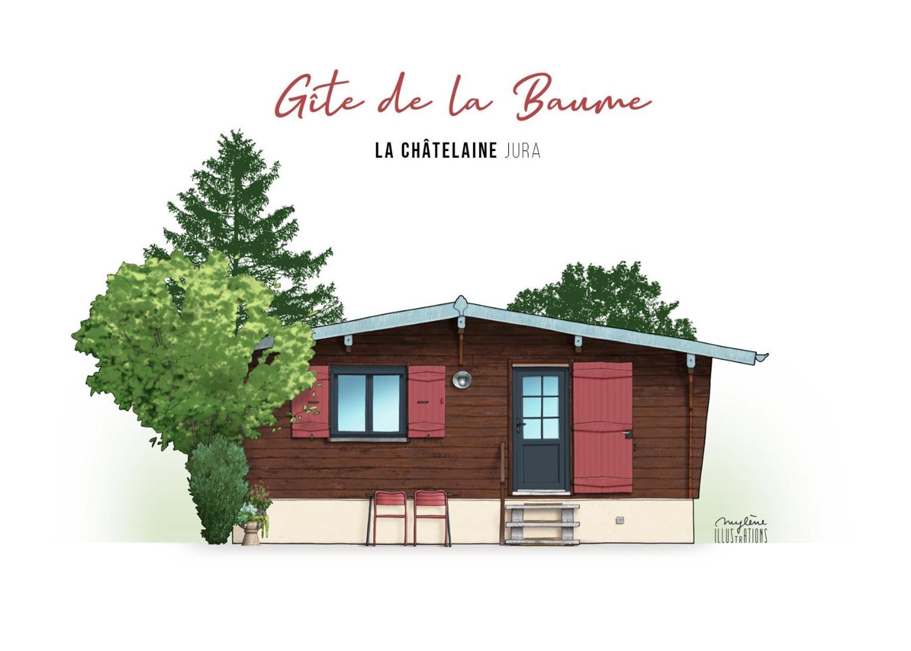 Chalet De La Baume La Chatelaine Esterno foto